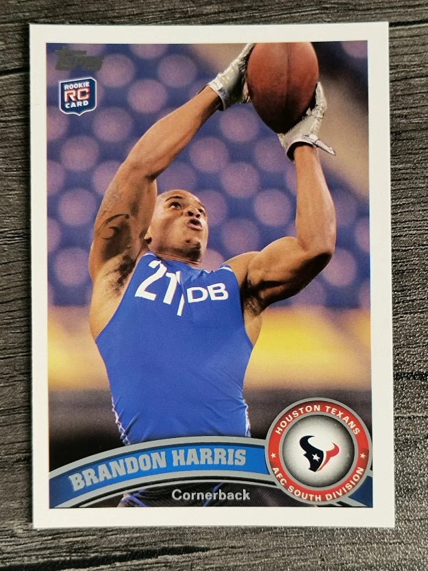 2011 Topps #15 Brandon Harris RC