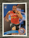 2011 Topps #55 Da'Rel Scott RC