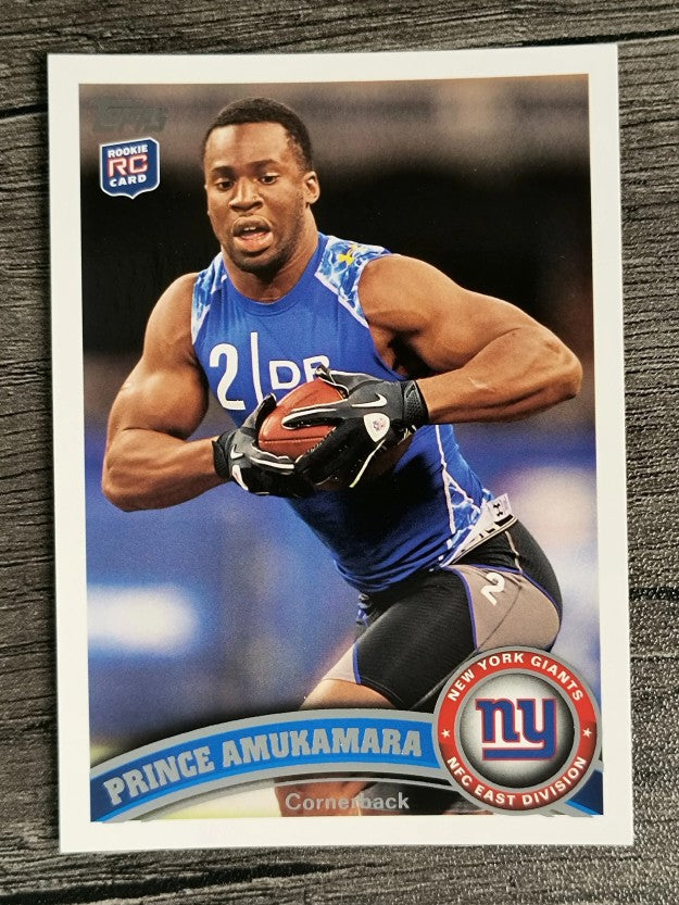 2011 Topps #58 Prince Amukamara RC