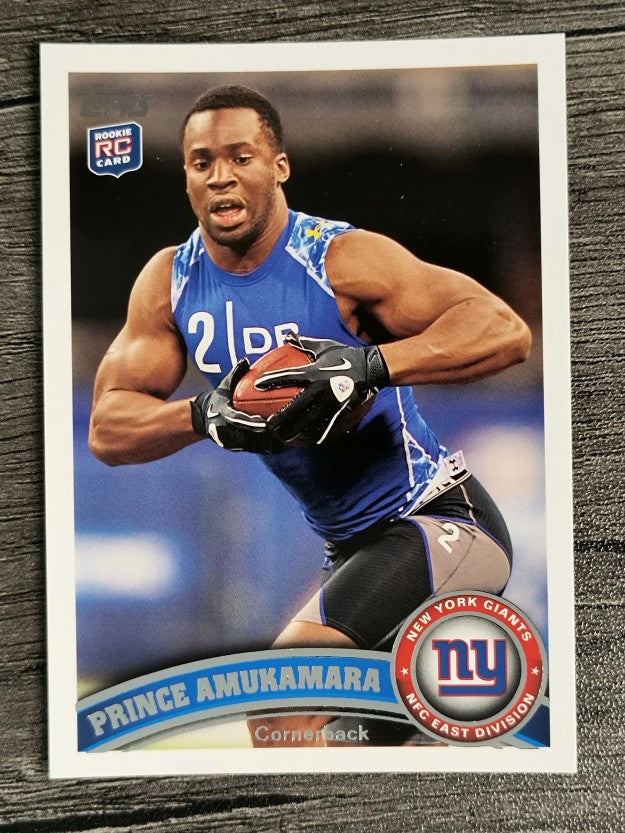 2011 Topps #58 Prince Amukamara RC
