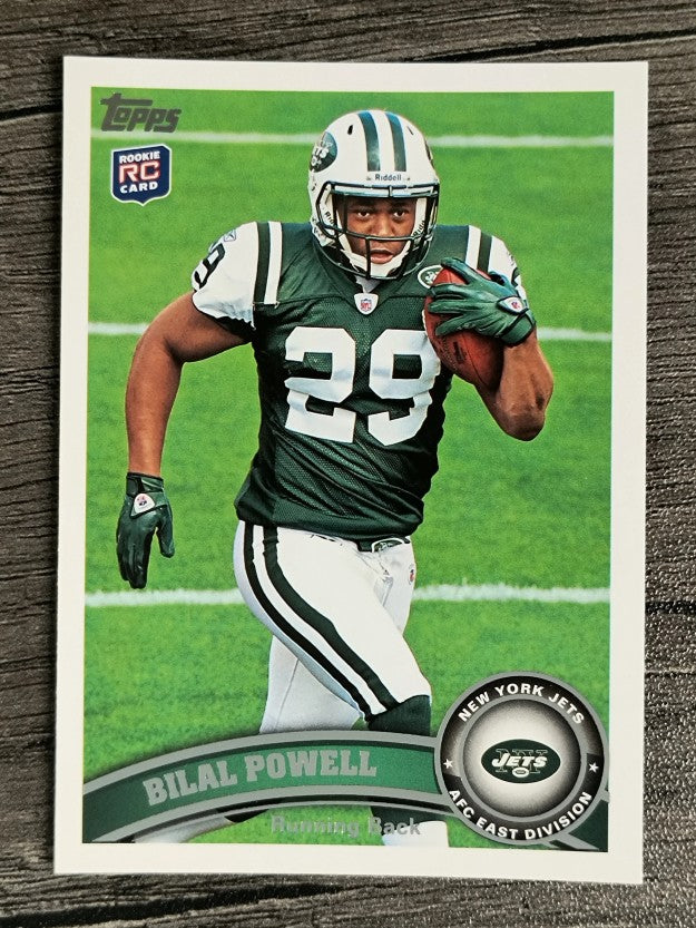 2011 Topps #143 Bilal Powell RC