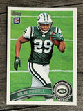 2011 Topps #143 Bilal Powell RC
