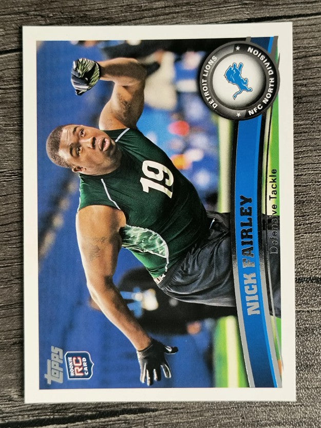 2011 Topps #219 Nick Fairley RC