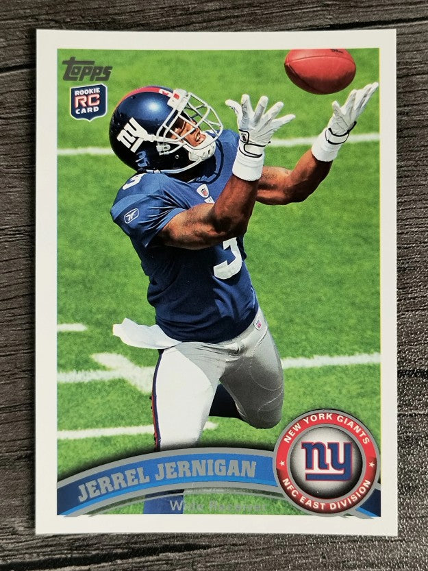 2011 Topps #235A Jerrel Jernigan RC/catching pose