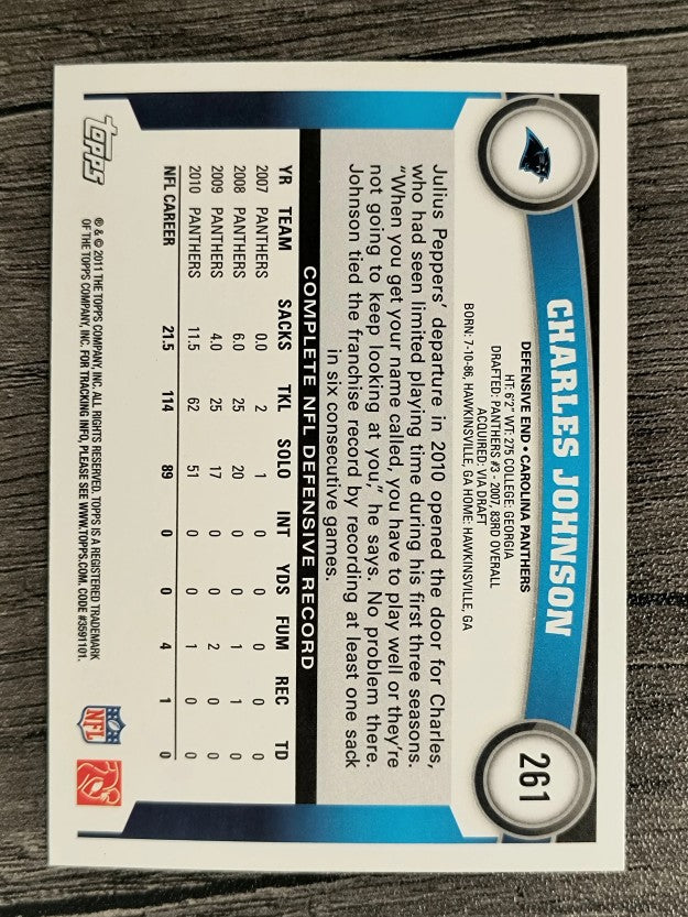 2011 Topps #261 Charles Johnson