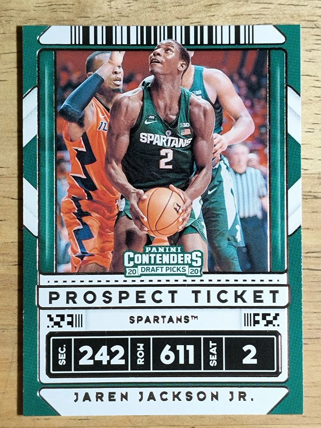 2020-21 Panini Contenders Draft Picks Variations #45 Jaren Jackson Jr.