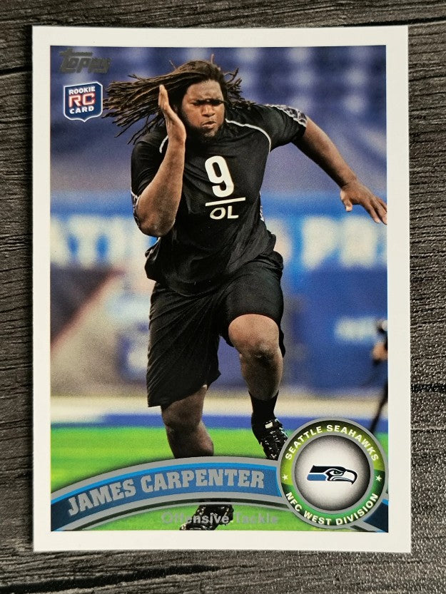 2011 Topps #275 James Carpenter RC