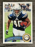2011 Topps #325 Jordan Todman RC