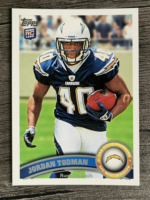 2011 Topps #325 Jordan Todman RC
