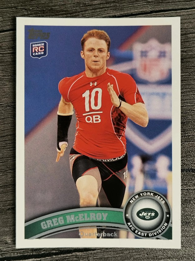 2011 Topps #351 Greg McElroy RC