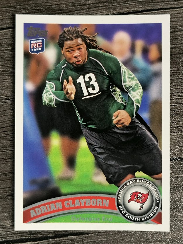 2011 Topps #362 Adrian Clayborn RC