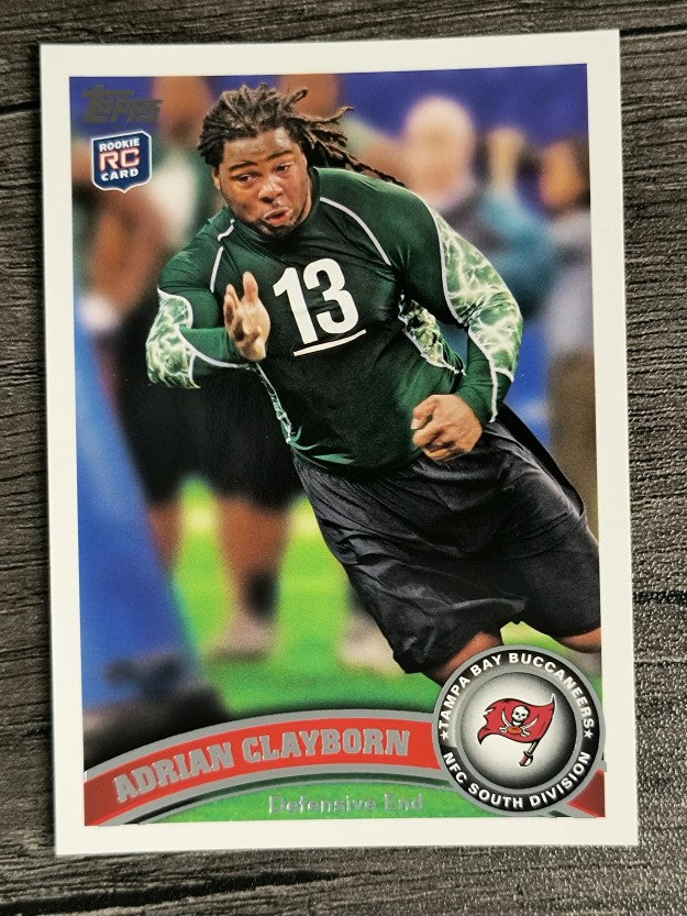 2011 Topps #362 Adrian Clayborn RC