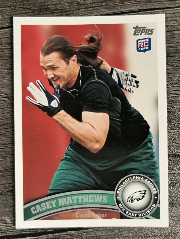 2011 Topps #369 Casey Matthews RC