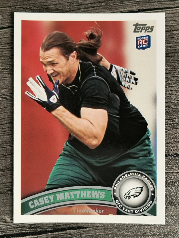 2011 Topps #369 Casey Matthews RC