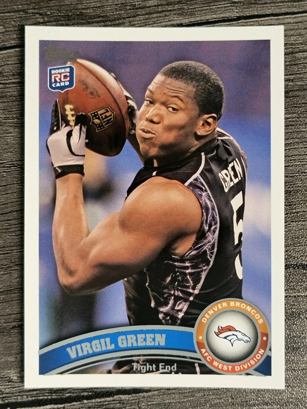 2011 Topps #378 Virgil Green RC