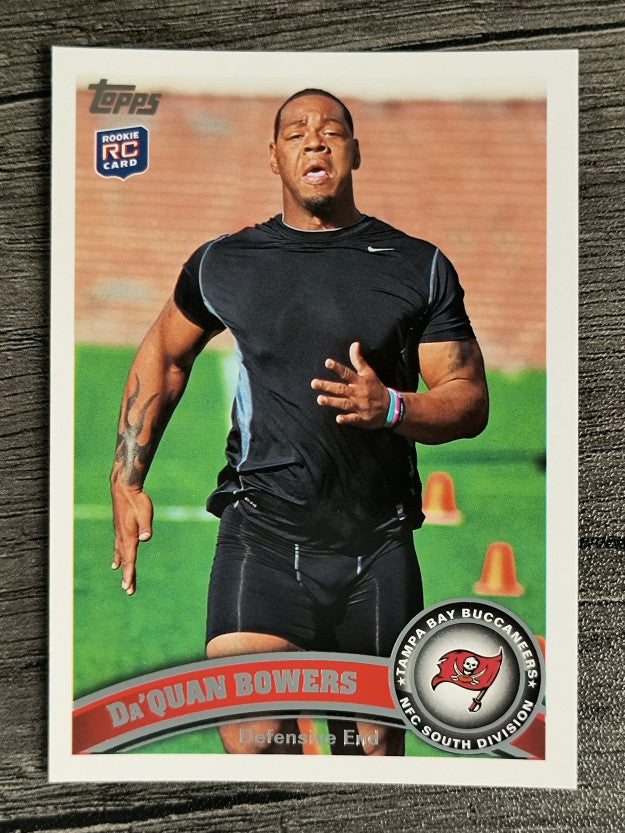 2011 Topps #397 Da'Quan Bowers RC