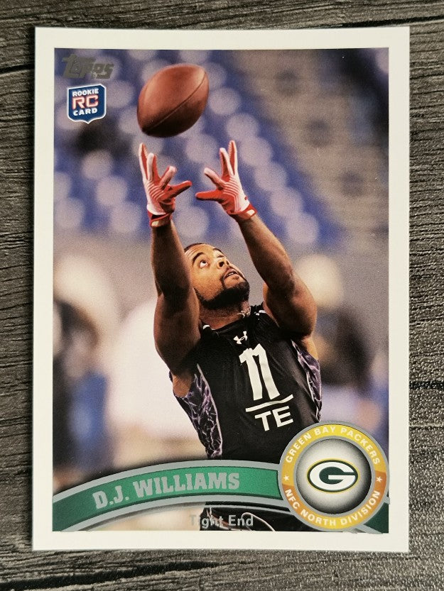 2011 Topps #409 D.J. Williams RC