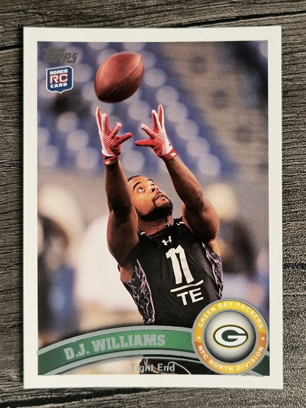 2011 Topps #409 D.J. Williams RC