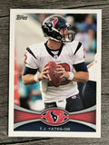 2012 Topps #19 T.J. Yates