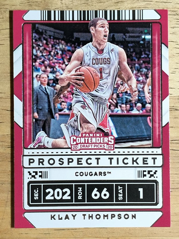 2020-21 Panini Contenders Draft Picks Variations #6 Klay Thompson