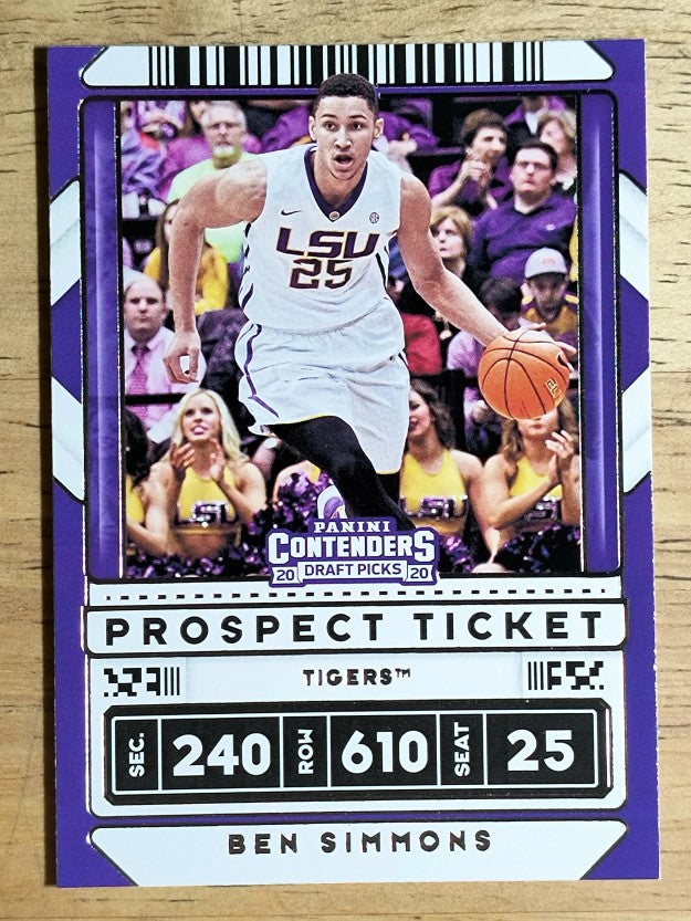 2020-21 Panini Contenders Draft Picks Variations #14 Ben Simmons
