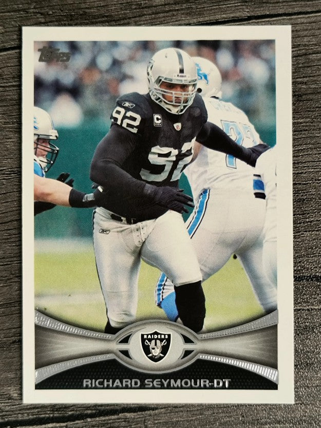 2012 Topps #405 Richard Seymour