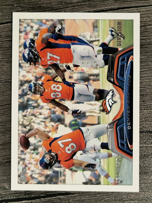2013 Topps #42 Denver Broncos/Eric Decker/Demaryius Thomas/Knowshon Moreno
