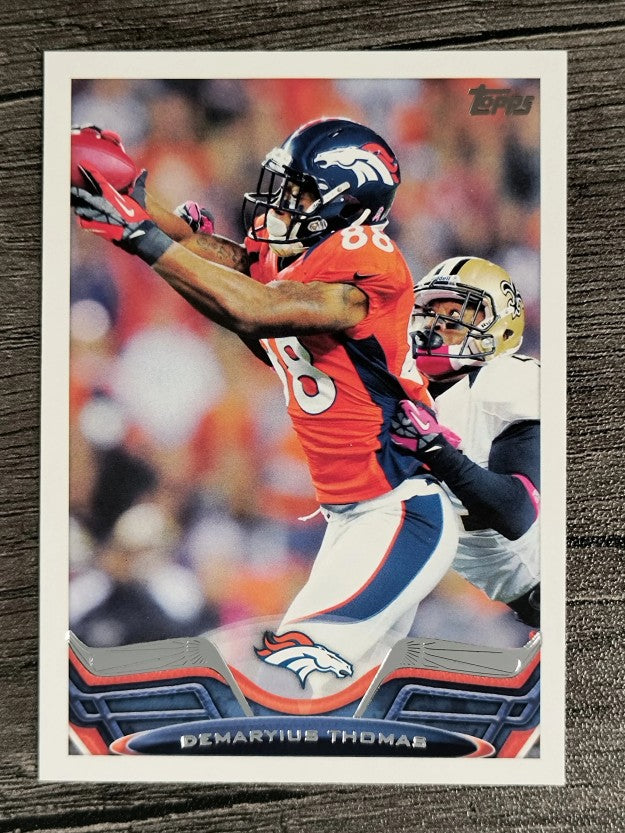 2013 Topps #51A Demaryius Thomas/catching a pass