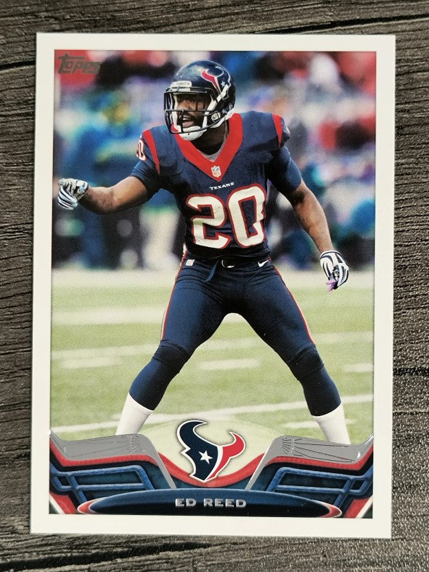 2013 Topps #120A Ed Reed/pointing