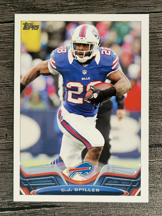 2013 Topps #125A C.J. Spiller/black gloves