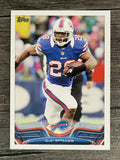 2013 Topps #125A C.J. Spiller/black gloves