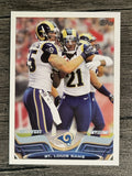 2013 Topps #191 St. Louis Rams/Janoris Jenkins/James Laurinaitis