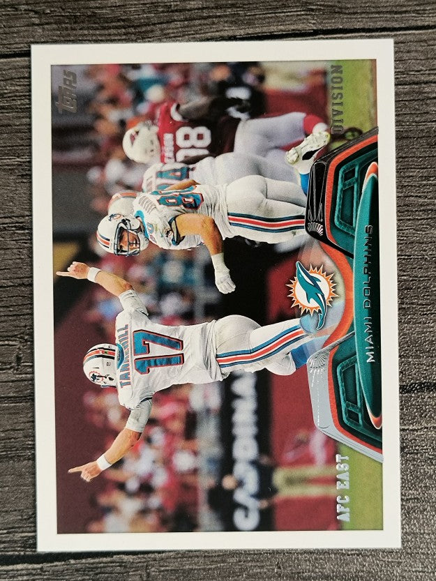 2013 Topps #237 Miami Dolphins/Ryan Tannehill/Anthony Fasano