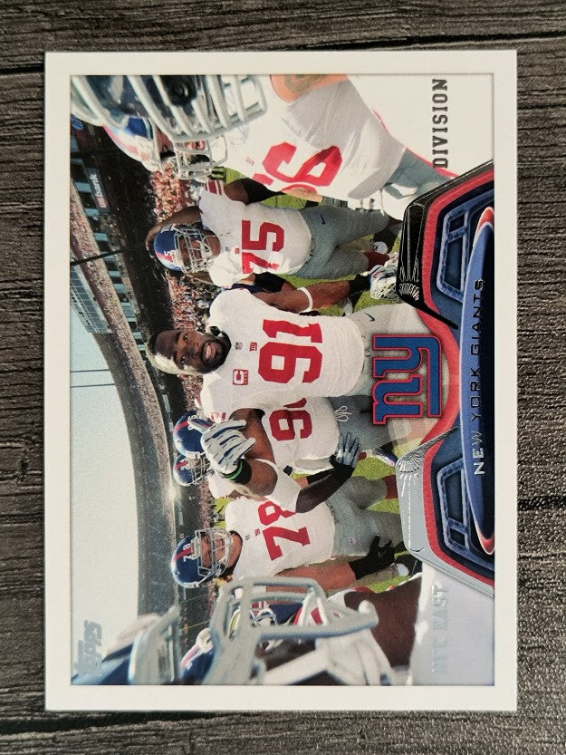 2013 Topps #333 New York Giants/Justin Tuck