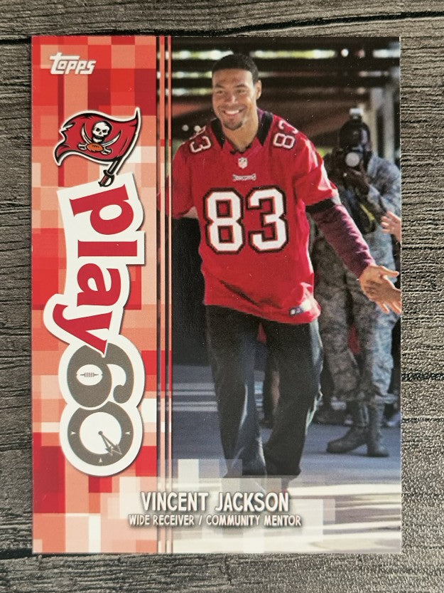 2014 Topps Play 60 Community Mentors #10 Vincent Jackson