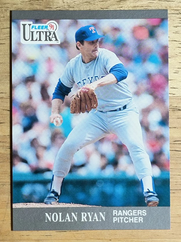 1991 Ultra #355 Nolan Ryan