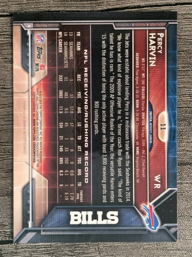 2015 Topps Chrome #11 Percy Harvin