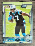 2015 Topps Chrome #107A Devin Funchess RC/feet on ground