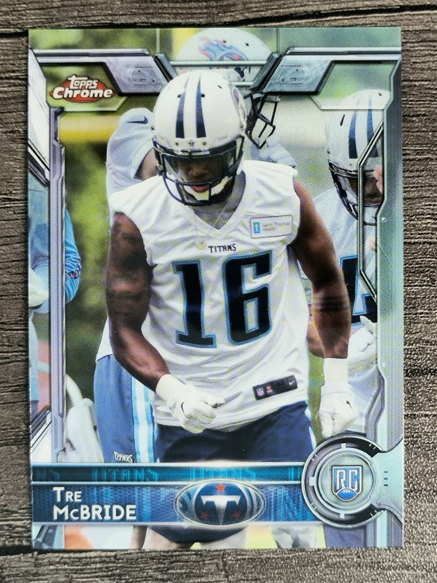 2015 Topps Chrome #196 Tre McBride RC