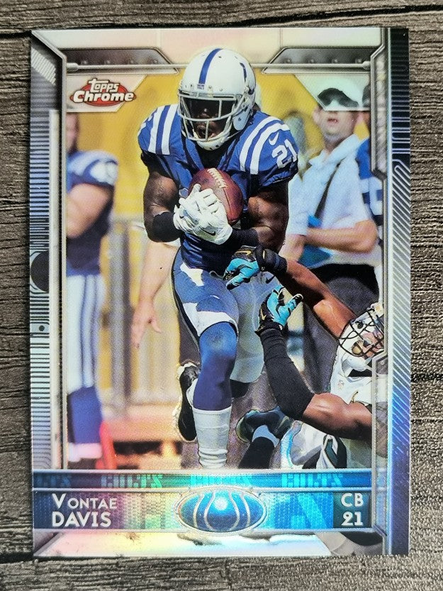 2015 Topps Chrome Refractors #66 Vontae Davis