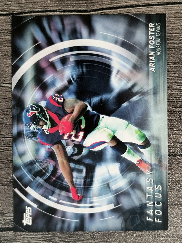 2015 Topps Fantasy Focus #FFAF Arian Foster