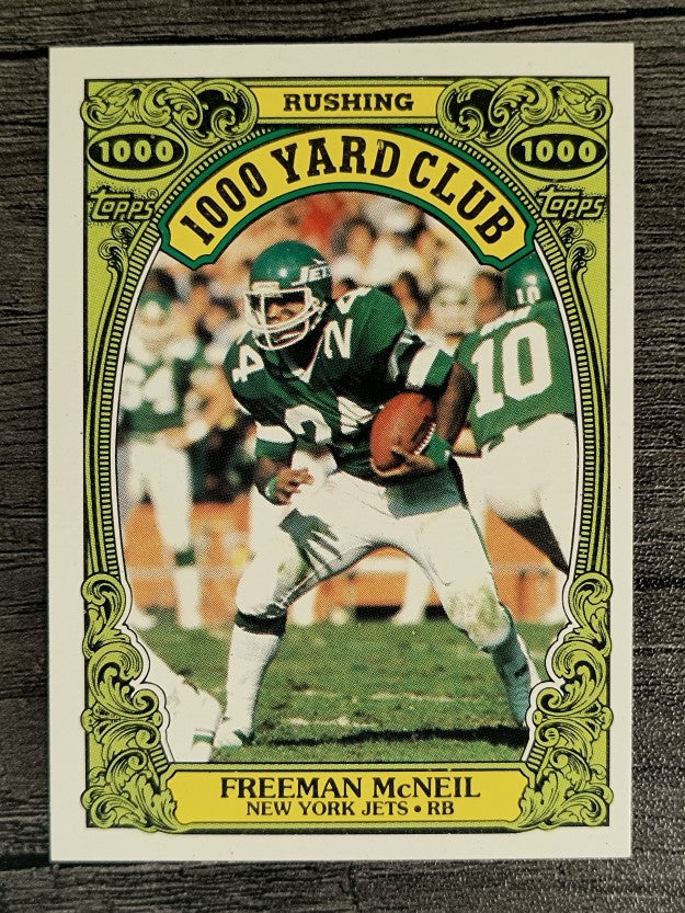 1986 Topps 1000 Yard Club #5 Freeman McNeil