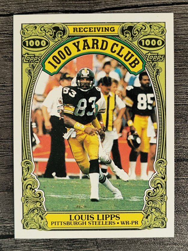 1986 Topps 1000 Yard Club #16 Louis Lipps