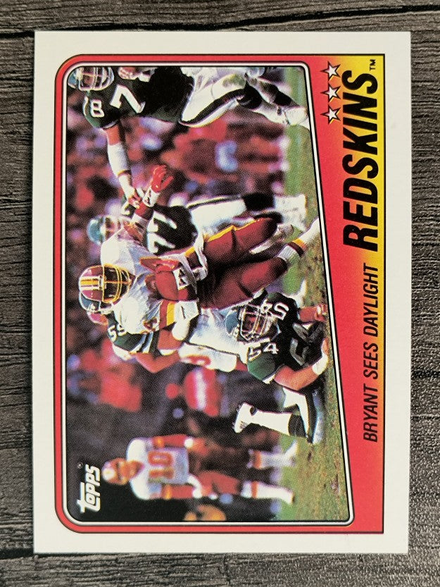 1988 Topps #7 Redskins TL/Kelvin Bryant