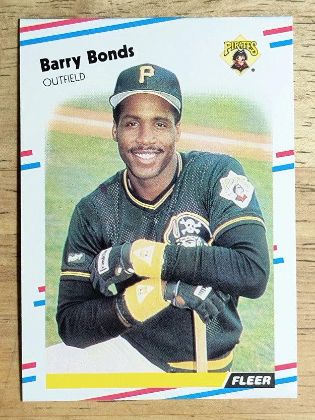 1988 Fleer #322 Barry Bonds