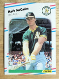 1988 Fleer #286 Mark McGwire