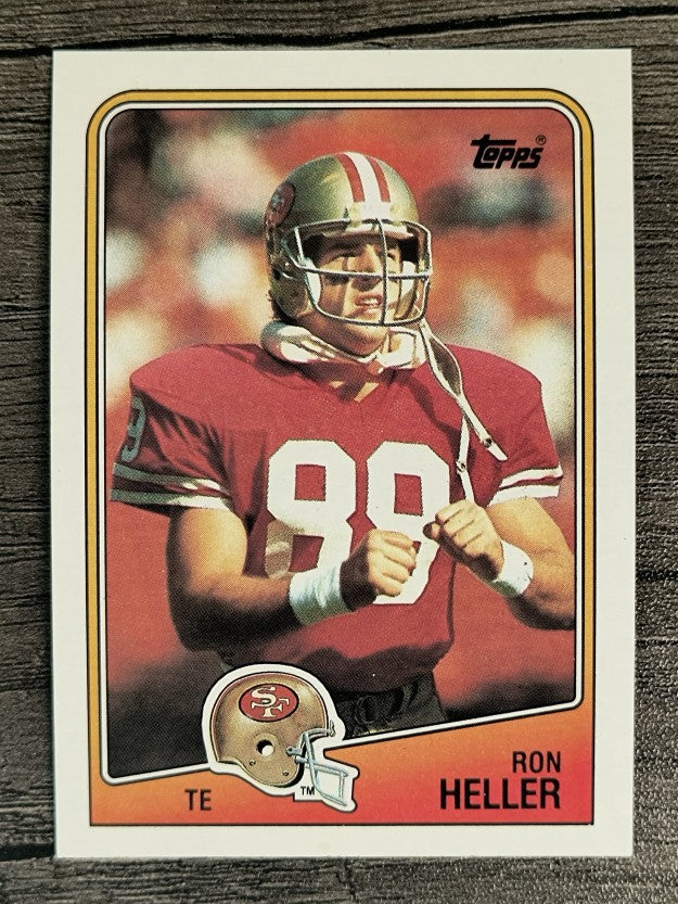 1988 Topps #45 Ron Heller RC