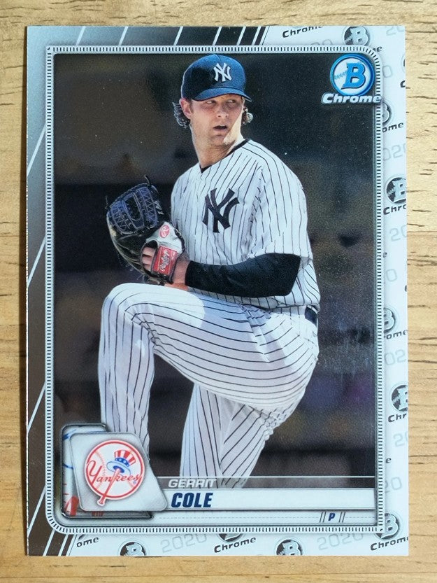 2020 Bowman Chrome #55 Gerrit Cole