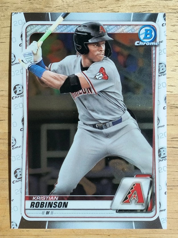 2020 Bowman Chrome Prospects #BCP27 Kristian Robinson