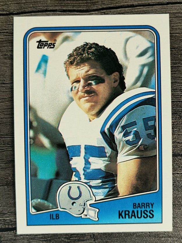 1988 Topps #127 Barry Krauss RC